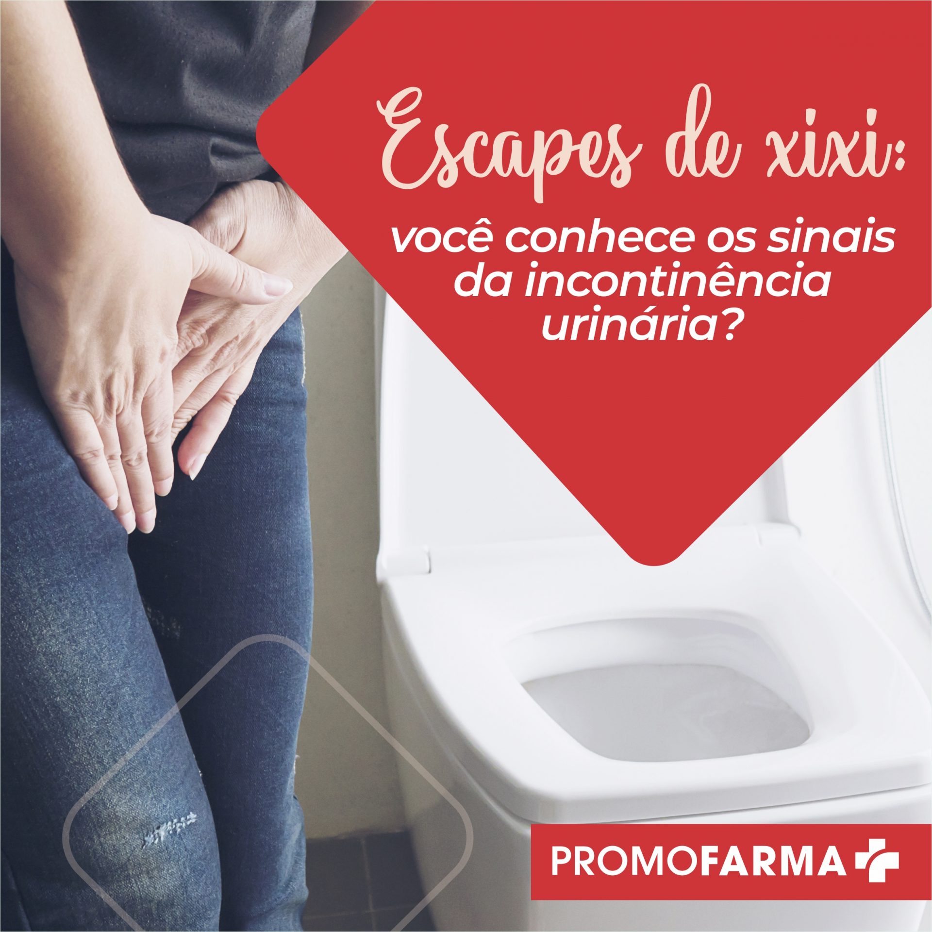 Escapes de xixi: você conhece os sinais da incontinência urinária?